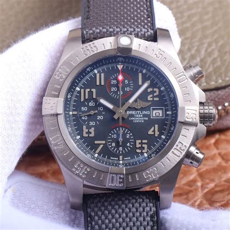 breitling black hawk|Breitling avenger titanium case.